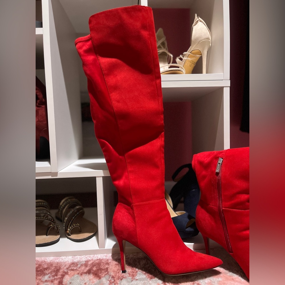 Jessica Simpson Thigh High Heel Boots